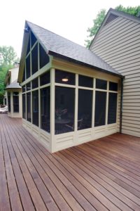 Baltimore Screen Porch Design Build Renovation Remodeling